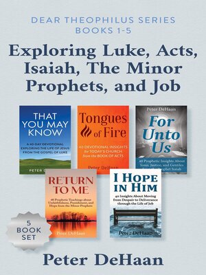 cover image of Dear Theophilus Books 1–5